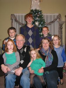 Uncle Danny & Aunt Bonnie with their grandchildren